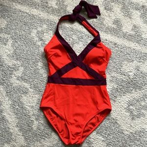 Boden Kefalonia One-Piece Swimsuit, size 8R
